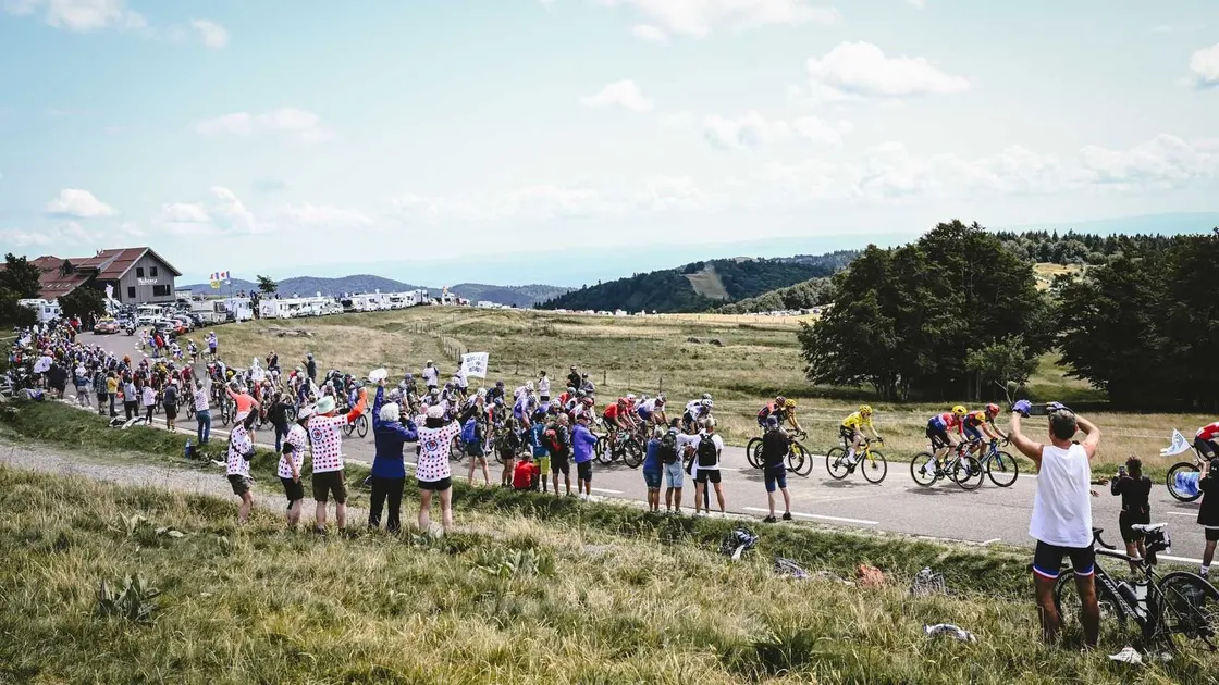 Ballon d'alsace ascension Tour de France