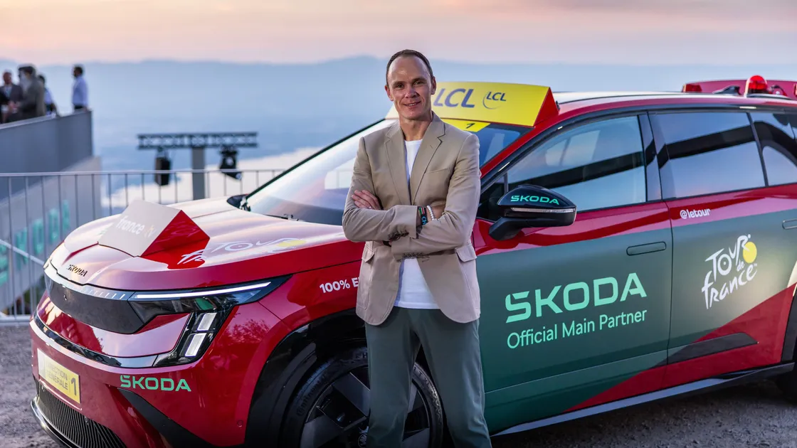 Chris Froome, nouvel ambassadeur Škoda We Love Cycling