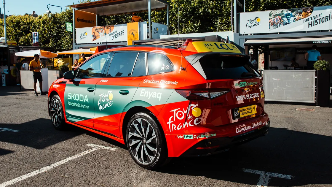 La voiture de Christian Prudhomme est 100% électrique