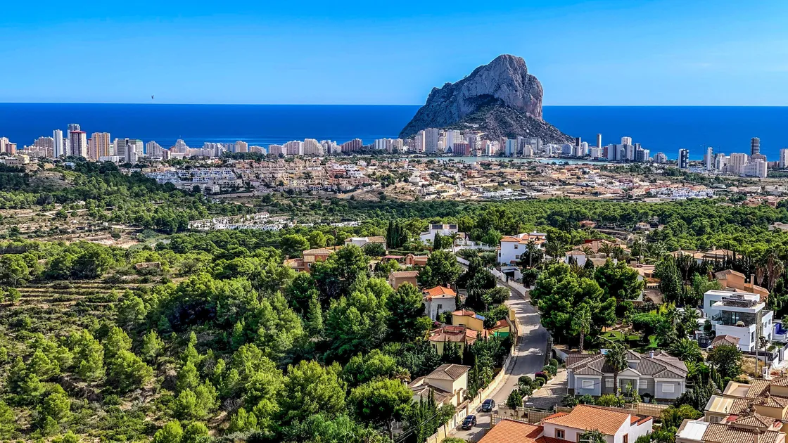 Calpe en Espagne est un repère pour de nombreux cyclistes