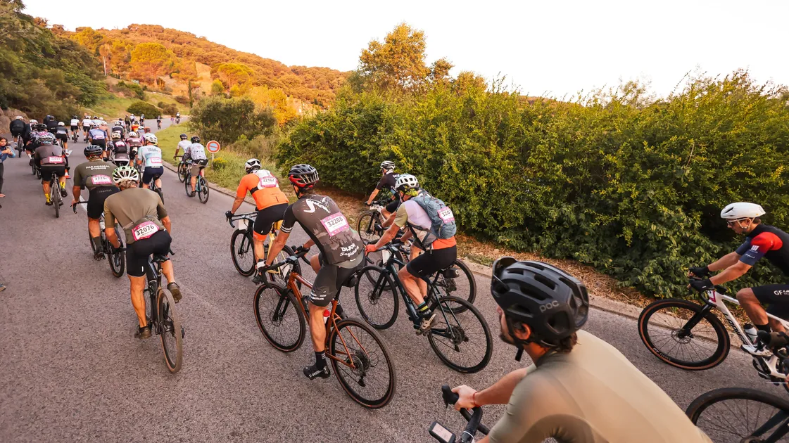 depart d'une course gravel amateur