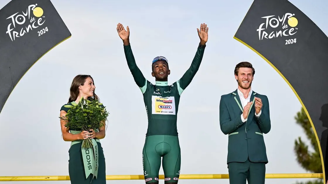 Biniam Girmay Maillot vert TDF 2024