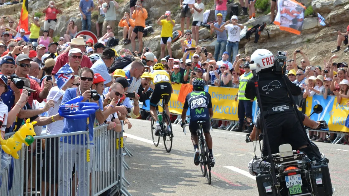 Chris Froome dans le Mont Ventoux sur le Tour de France 2013