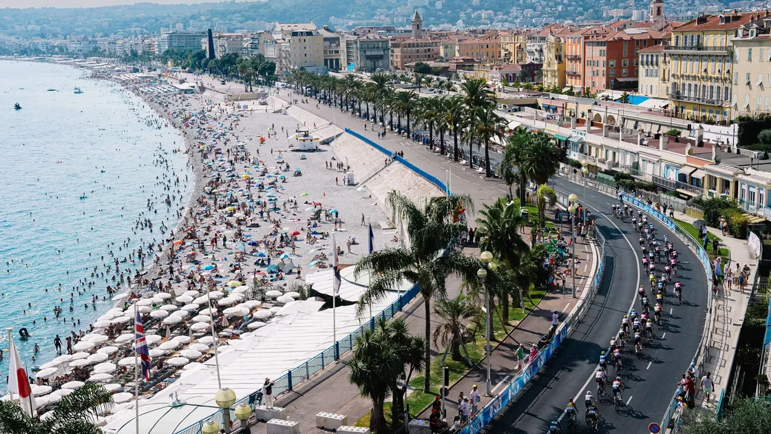 Le Tour de France Femmes à Nice, ville appréciée des cyclistes pros